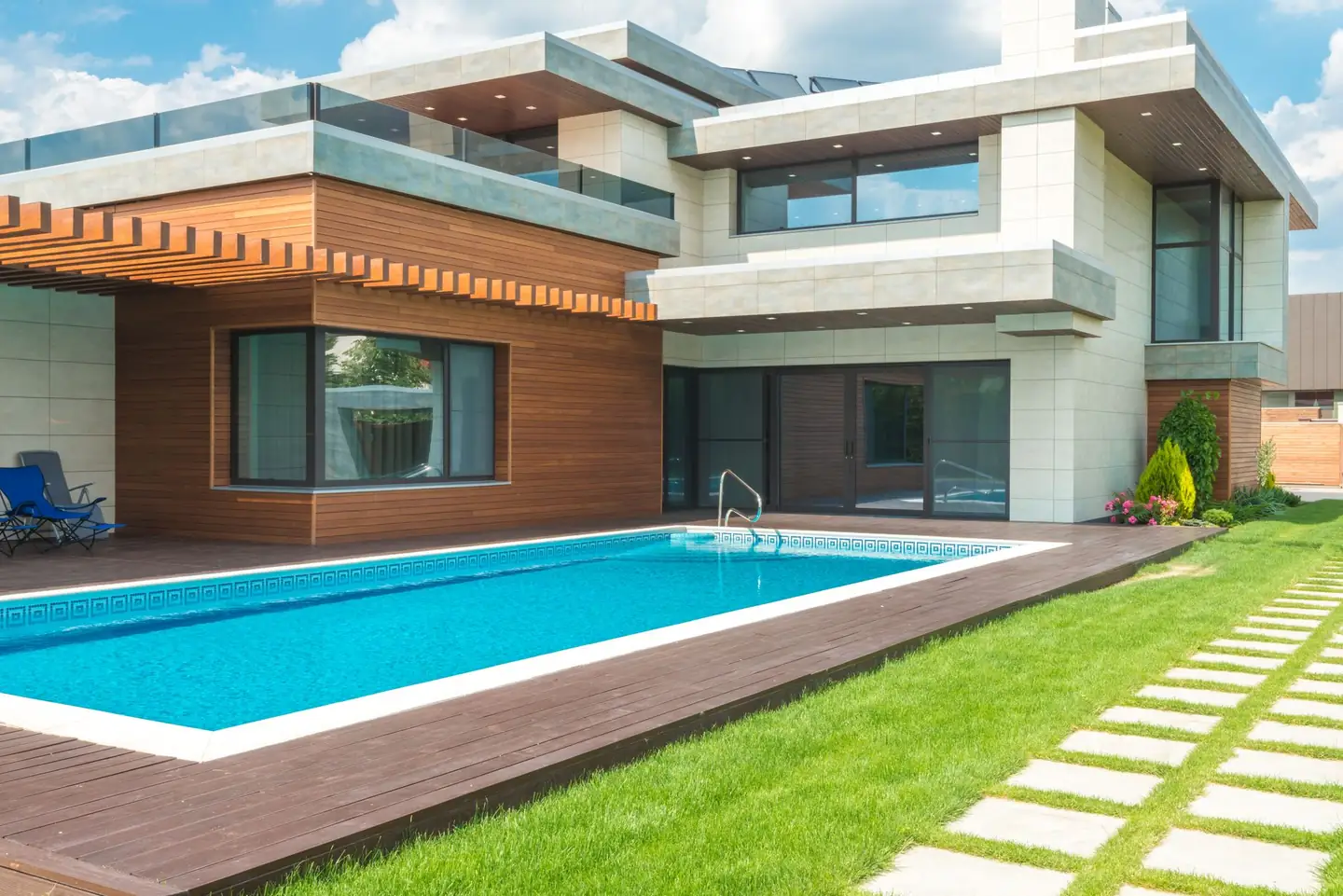 Swimming pool built in Upper Eden Creek, NSW